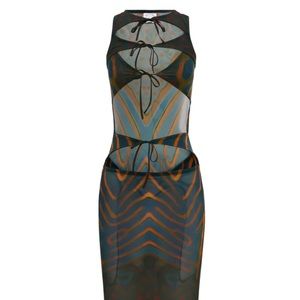 With Jean Paloma Midi Dress | Fushi